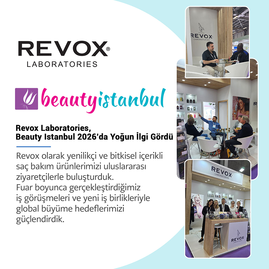 Revox Laboratories, Beauty Istanbul 2026’da Yoğun İlgi Gördü...