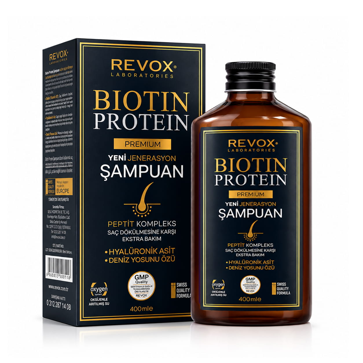 Biotin & Protein Peptit Şampuan